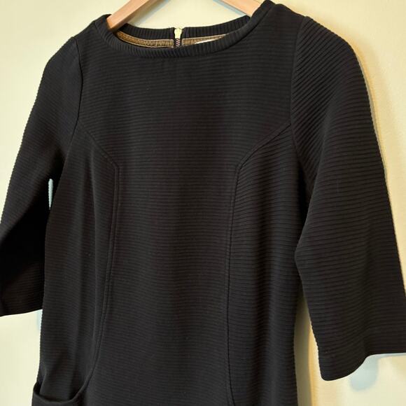 Boden Ottoman Mini Black Dress Size 6 - Picture 3 of 9